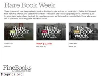 rarebookweek.org