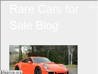 rarecarsforsaleblog.com