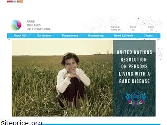 rarediseasesinternational.org