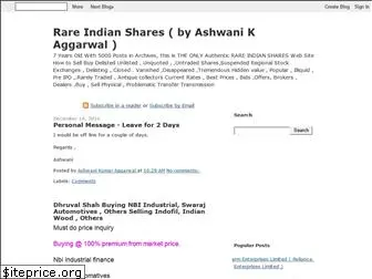 rareindianshares.info