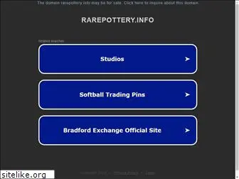 rarepottery.info