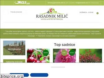 rasadnik-milic.hr