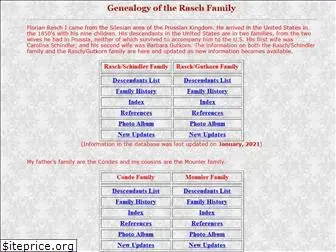 raschgenealogy.com