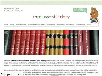 rasmussenbindery.com