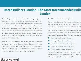 ratedbuilderslondon.co.uk