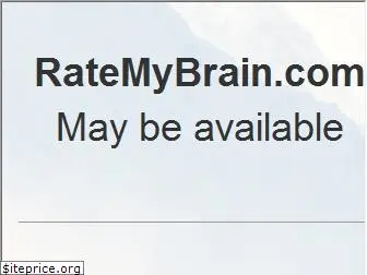 ratemybrain.com