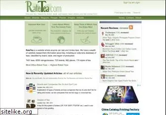 ratetea.com