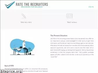 ratetherecruiters.com