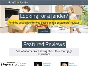 rateyourlender.com