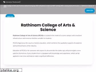 rathinamcollege.ac.in