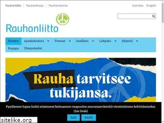 rauhanliitto.fi