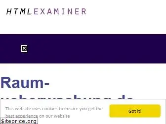 raum-ueberwachung.de.htmlexaminer.com