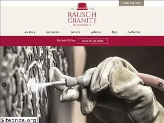 rauschgranitemonuments.com