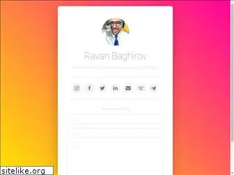 ravanbaghirov.com