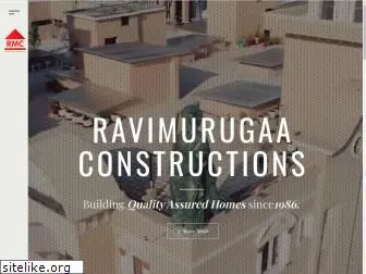 ravimurugaaconstruction.com