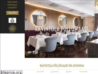 ravintolapollowaari.fi