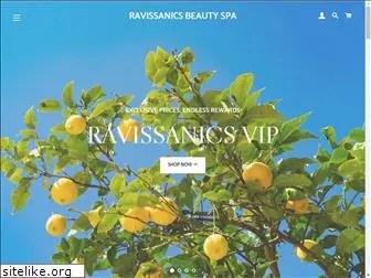 ravissanicsbeauty.com