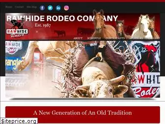 rawhiderodeo.com