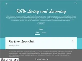 rawlivingandlearning.blogspot.com