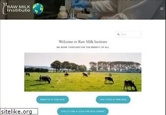 rawmilkinstitute.org