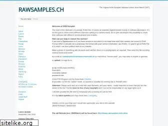 rawsamples.ch