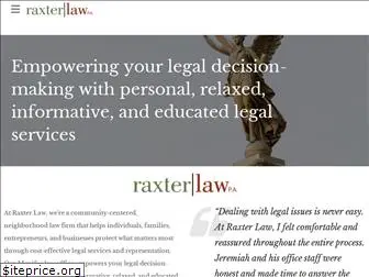 raxterlaw.com