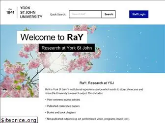 ray.yorksj.ac.uk