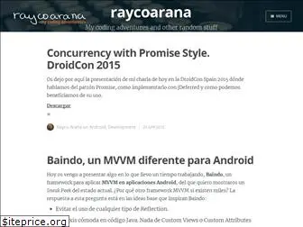 raycoarana.com