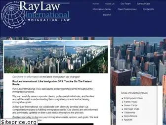 raylawinternational.com