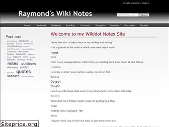 raymonds.wikidot.com