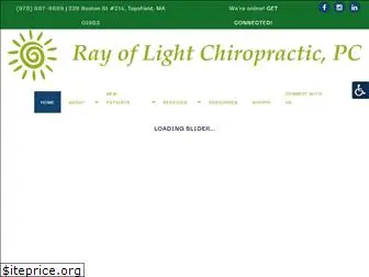 rayoflightchiropractic.com
