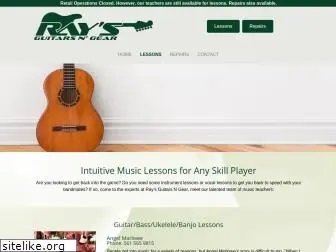 raysguitarsngear.com