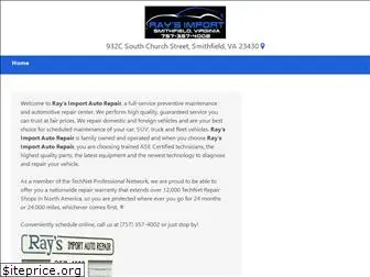 raysimportautorepair.net