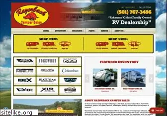 razorbackcampersales.com