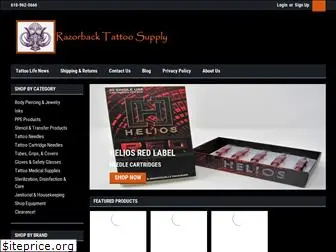 razorbacktattoosupply.com