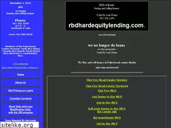 rbdhardequitylending.com
