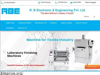 rbetextilemachines.com