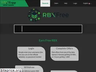 Rbxfreecom Free Robux No Human Verification