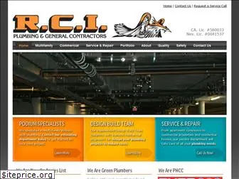 rciplumbingcontractors.com