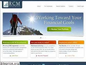 rcminvestments.com