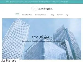 rcoabogados.com