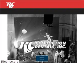 rcproductionrentals.com