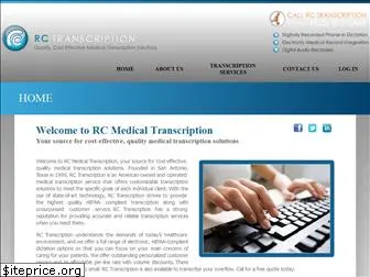 rctranscription.com