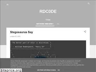 rdc0de.blogspot.com