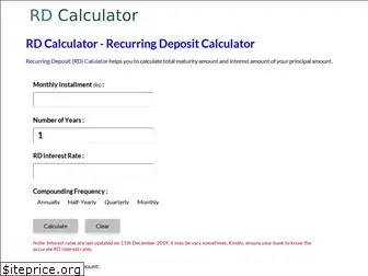 rdcalculator.info