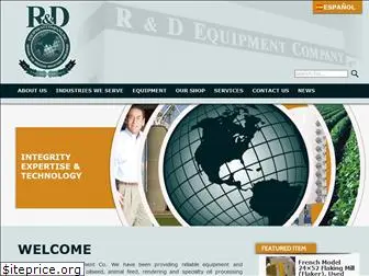 rdequipmentco.com