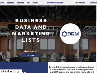 rdmarketing.co.uk