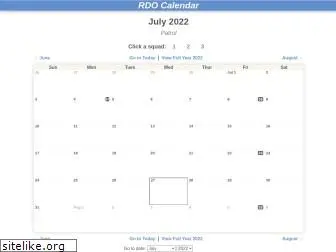 rdocalendar.com