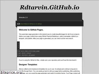 rdtarvin.github.io