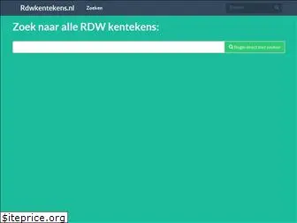 rdwkentekens.nl
